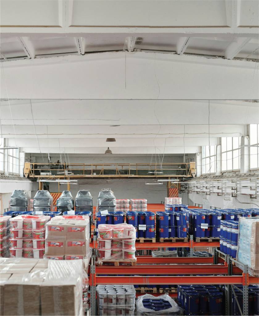 Area gudang IBS tempat instrumen disimpan sebelum dikirim