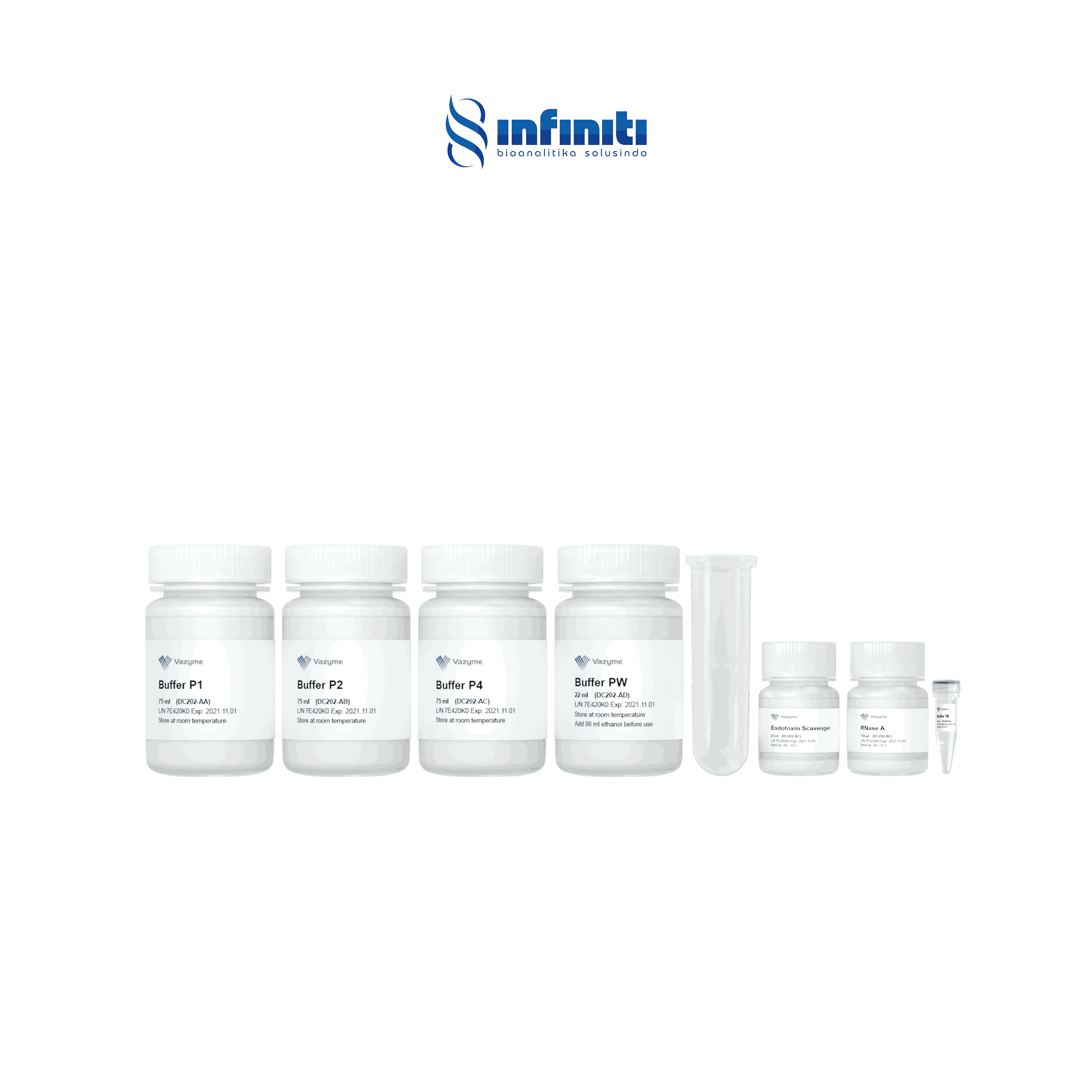 Reagent - DNA extraction FastPure EndoFree Plasmid Maxi Kit V2