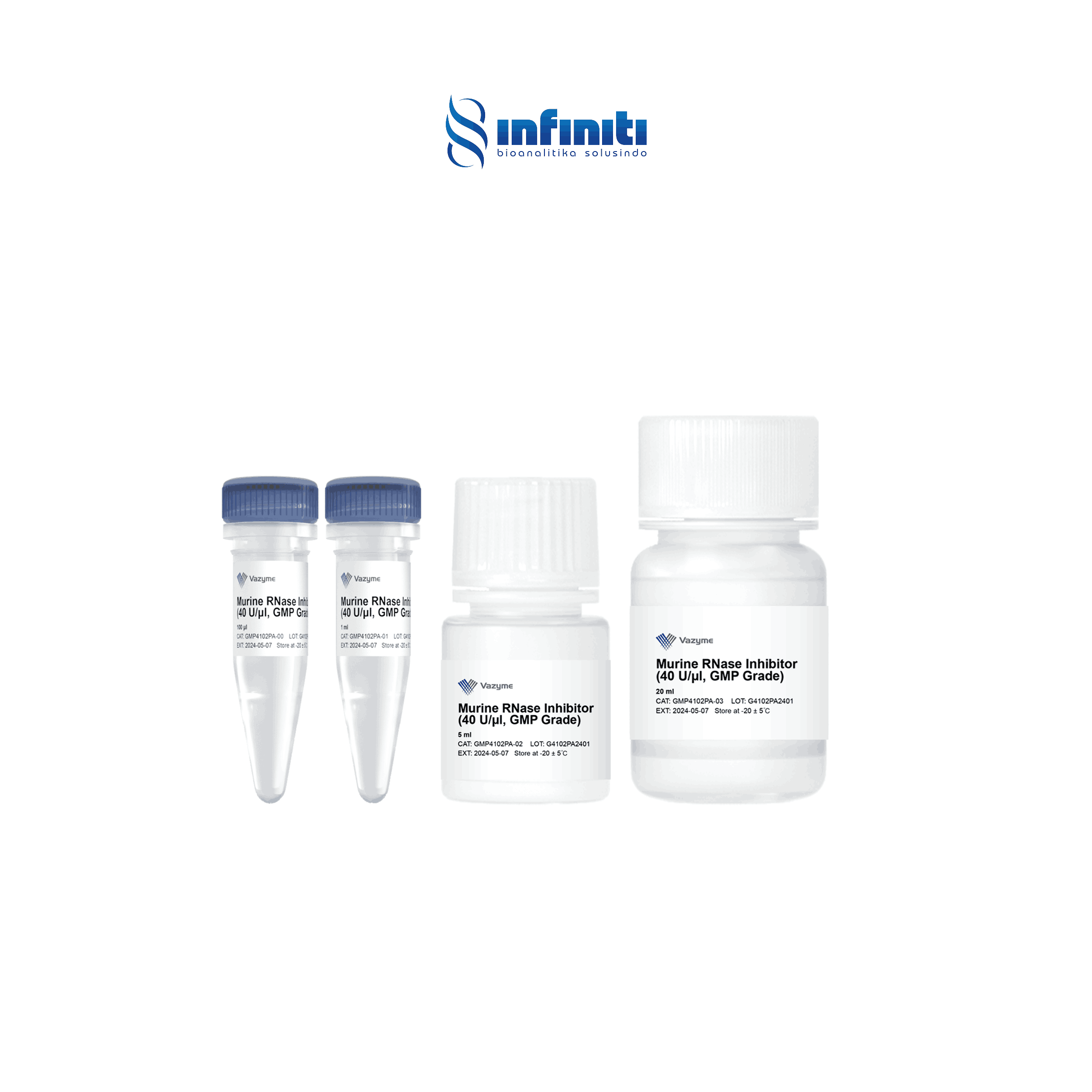 Reagent - mRNA Raw Materials Murine RNase Inhibitor (40 U/μl, GMP Grade)